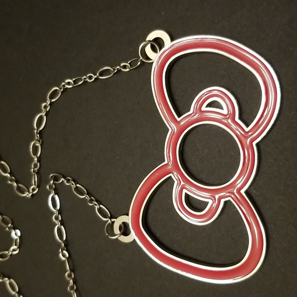 Sanrio Jewelry - Big Red Bow Hello Kitty Necklace
